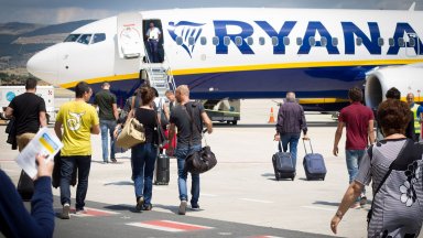 Ryanair връща по €55 на десетки хиляди пътници, летели до Италия между 2021 г. и 2023 г.