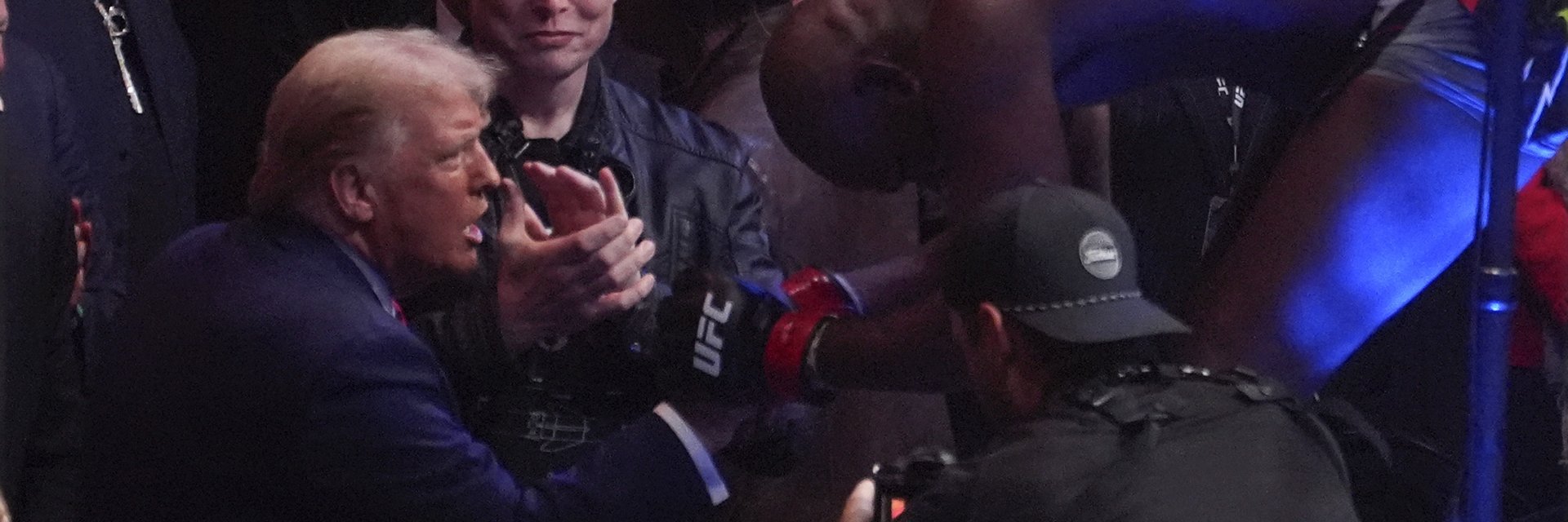 Тръмп и Мъск гледаха заедно зрелищни MMA мачове в "Медисън Скуеър Гардън" (галерия)