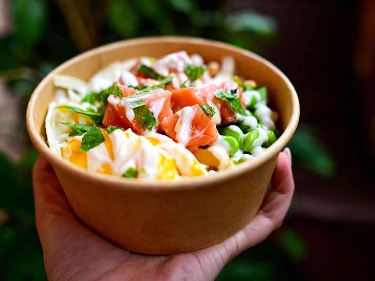 Сутрешна салата "на бърза ръка"