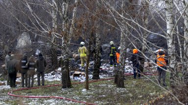 Намериха черните кутии на товарния самолет, разбил се в къща край Вилнюс