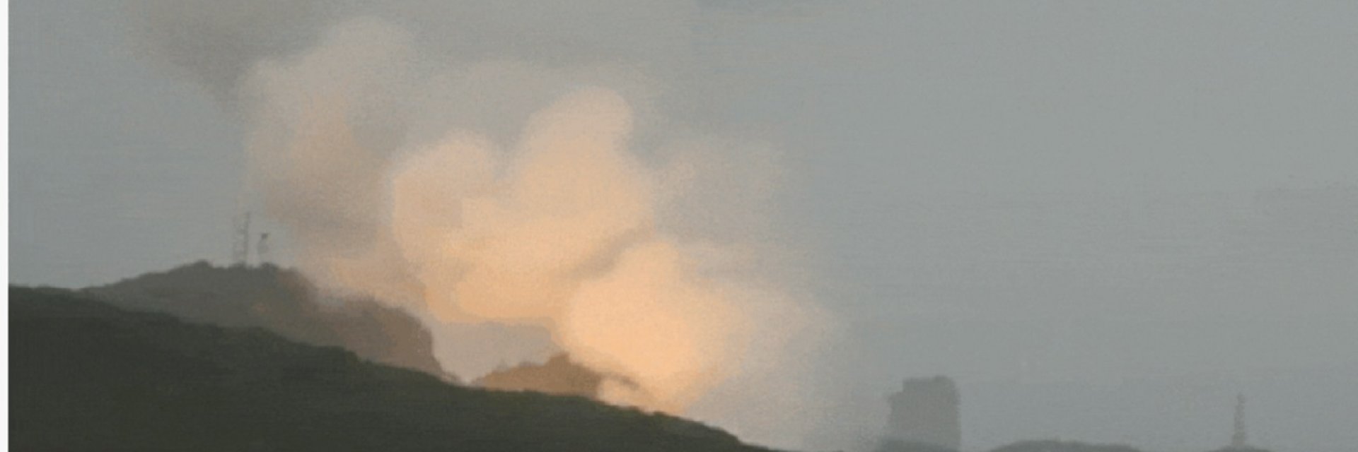 Голям пожар избухна на стартова площадка на космически център в Япония (видео)