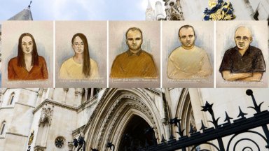 Лондонски съд постанови и обяви наказанията на шестимата българи обвинени