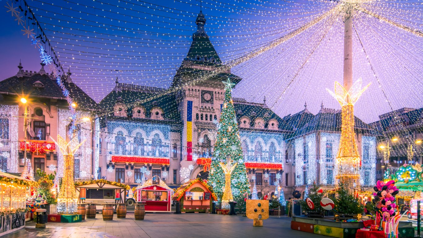 Как и България присъства там? Коледният базар в Крайова си върна славата на най-красивия в Европа