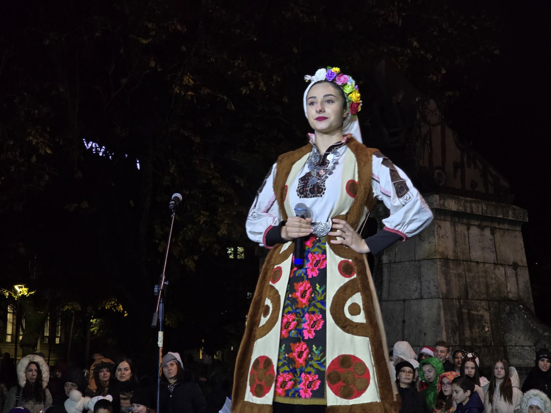 коледната украса в Плевен