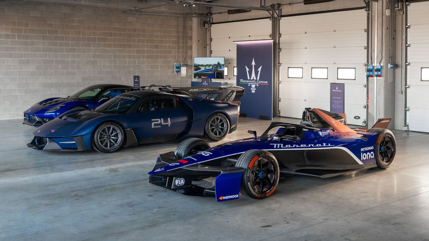 Maserati MCXtrema и Maserati Tipo Folgore от Световния шампионат FIA Formula E