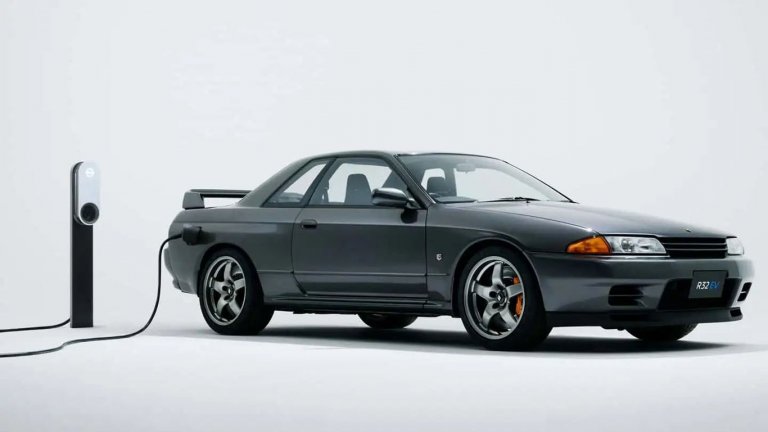 Nissan направи уникален електрически GT-R R32 EV