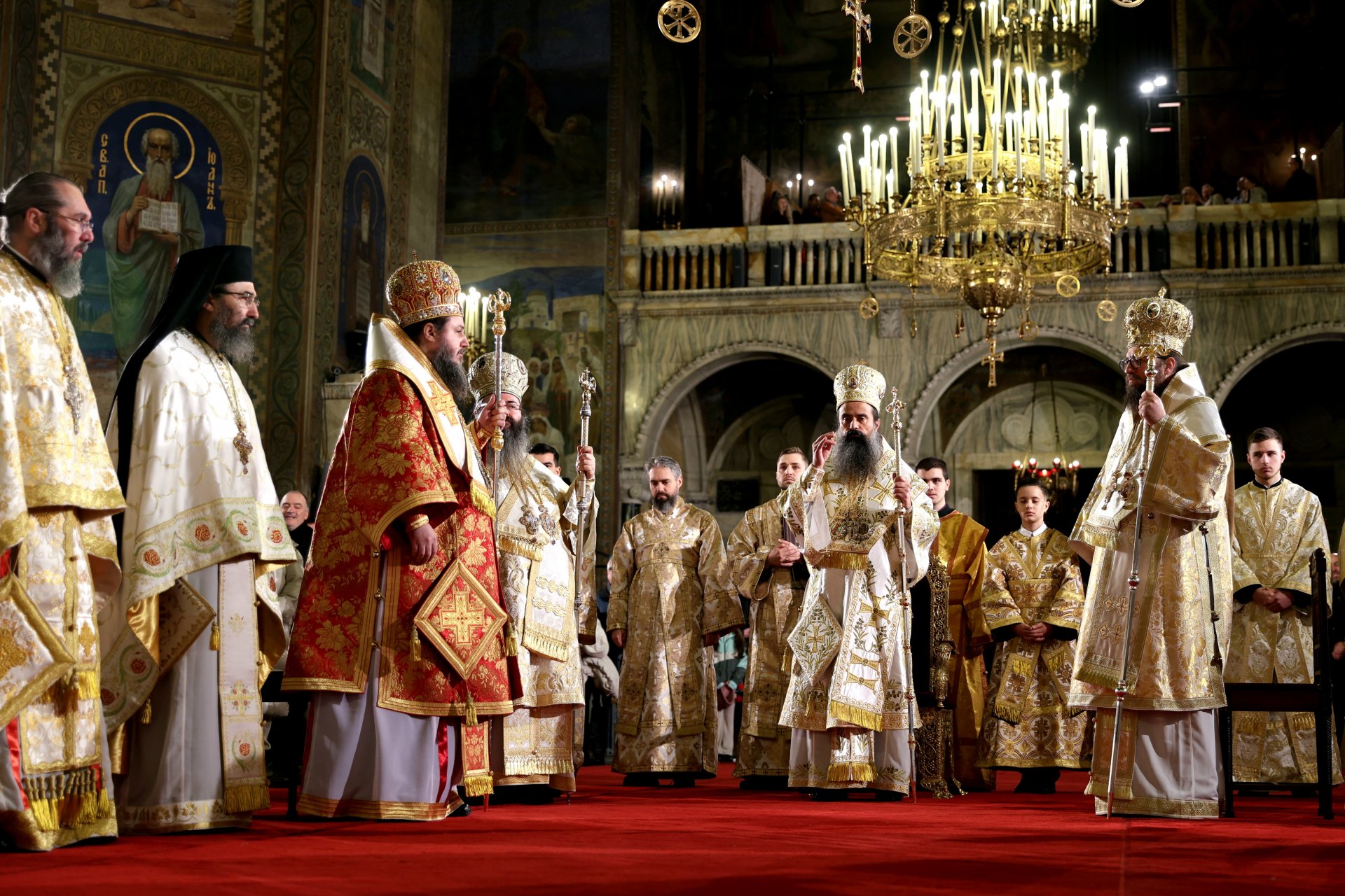 Патриарх Даниил възглави празничната Рождественска света литургия в патриаршеската катедрала "Св. Александър Невски" 