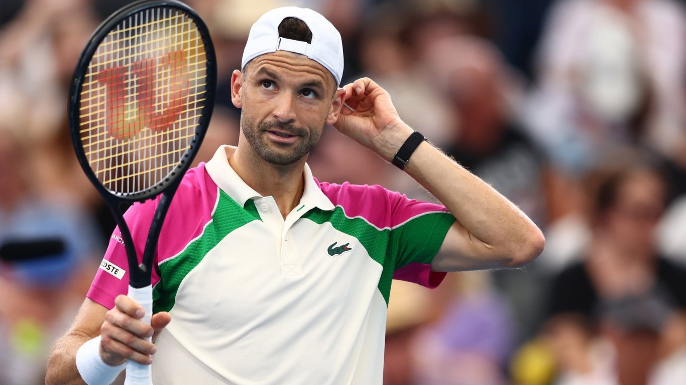 Григор Димитров се завръща на корта след повече от три месеца пауза