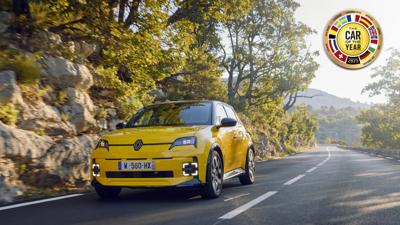 Renault 5 E-Tech electric стана „Автомобил на годината 2025“