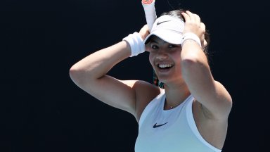 Australian open: Някогашното дете-чудо Радукану победи след удивителен сет с 8 пробива (Резултати)