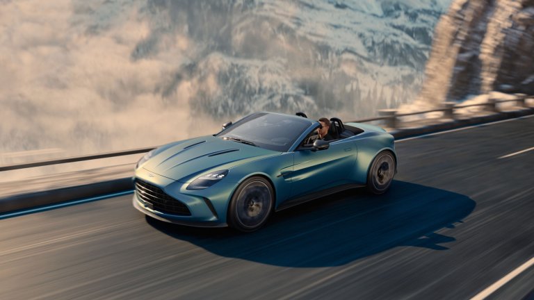 Aston Martin Vantage Roadster остава без покрив за 6,8 секунди