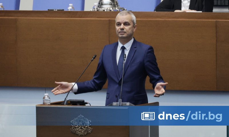 Костадин Костадинов е бил разпитван от полицаи в НС заради