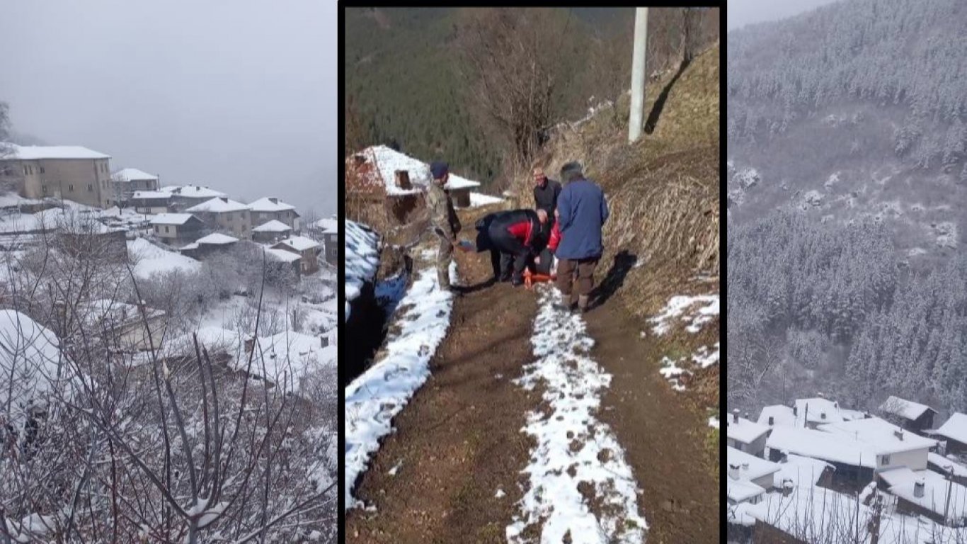 Мъж от родопско село издъхна заради липса на път за линейката