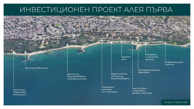 Инвестиция за над 80 млн. лв. ще преобрази крайбрежната зона на Варна
