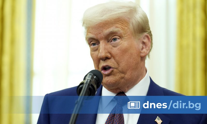 Американският президент Доналд Тръмп обяви, че представители на САЩ вече