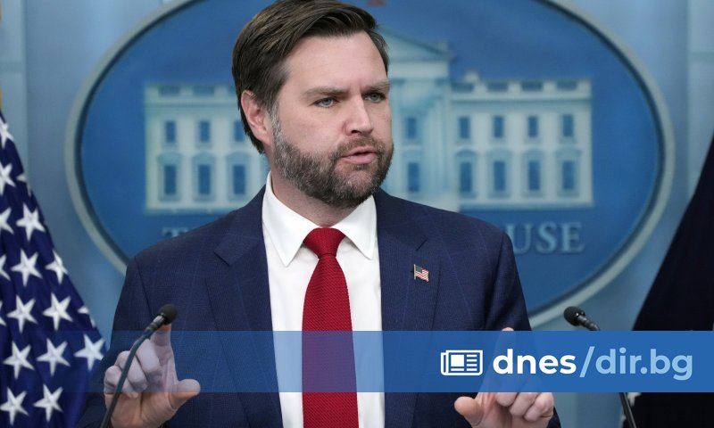 Вицепрезидентът на САЩ Джей Ди Ванс е назначен да отговаря