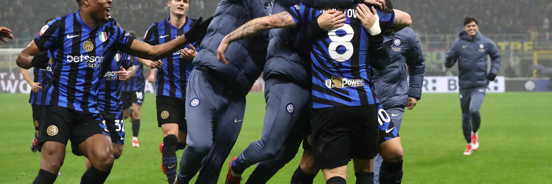 Магическо изпълнение на Арнаутович поведе Интер към дерби с Милан