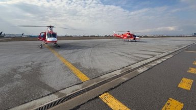 МЗ: Има сериозно изоставане в изграждането на базите за медицински хеликоптери