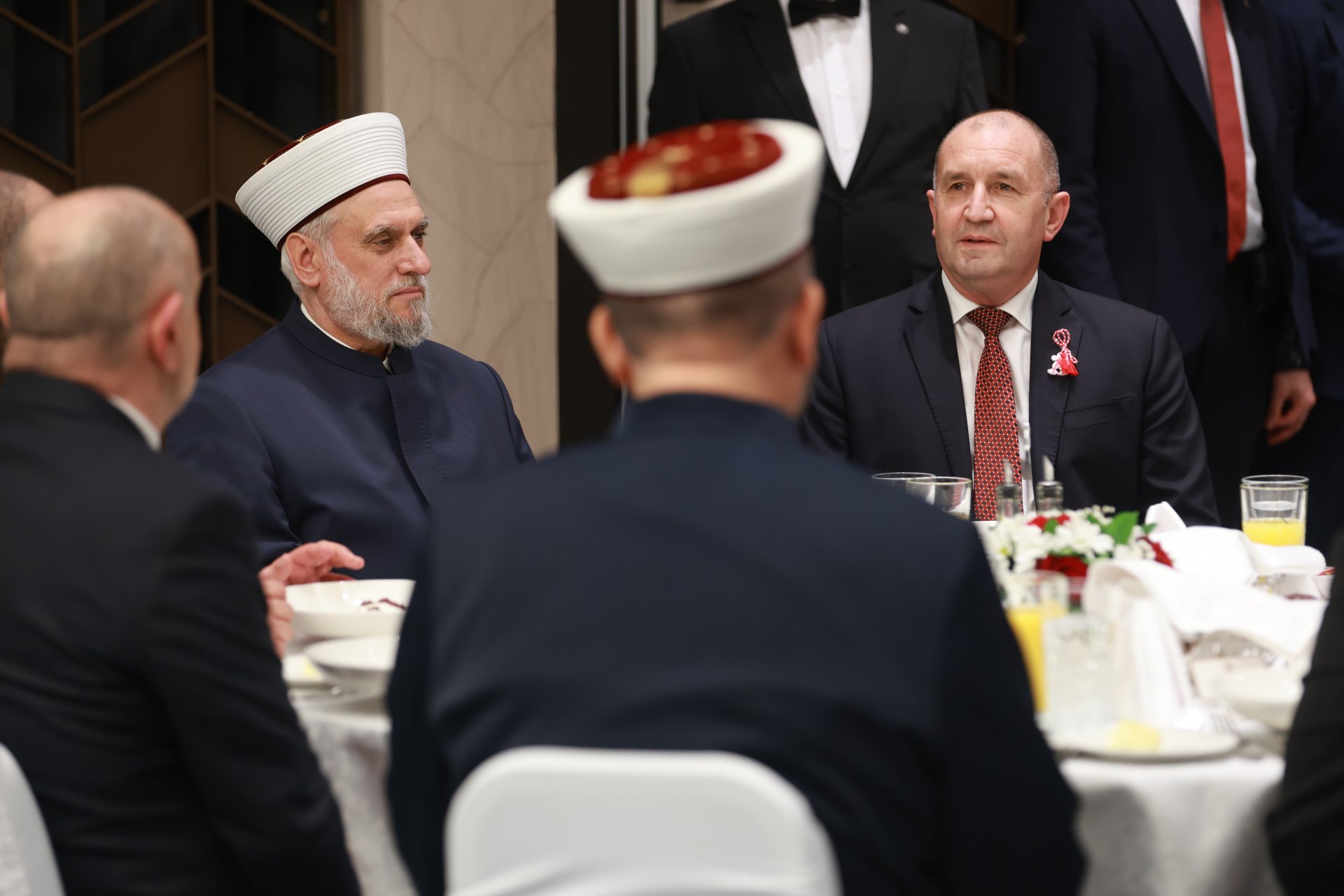 Румен Радев на тържествената вечеря