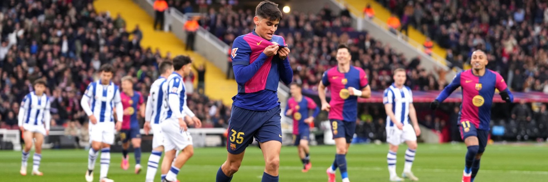 Барселона поведе колоната след разгром с дебютни голове