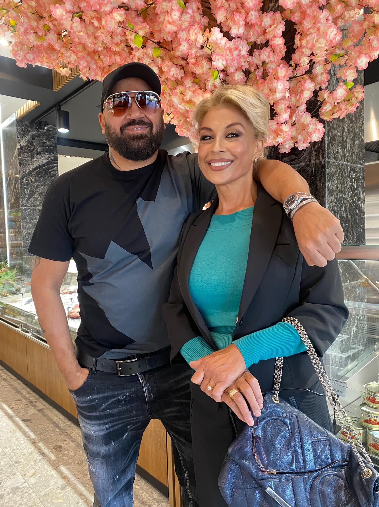 Васил Боянов (Азис) и майка му Гергина