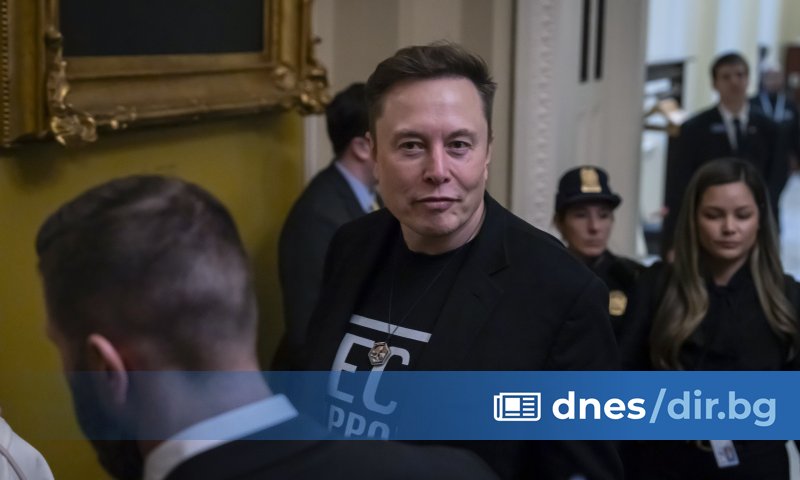 Американският мултимилиардер Илон Мъск, член на правителството на президент на