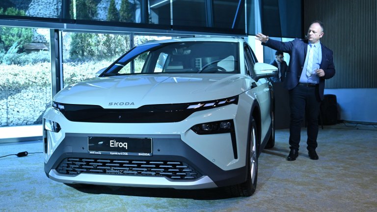 Skoda Elroq дойде в България с високо стандартно оборудване