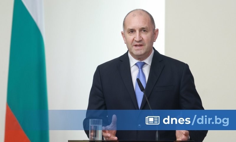 Президентът Румен Радев ще направи днес, 9 май, обръщение към