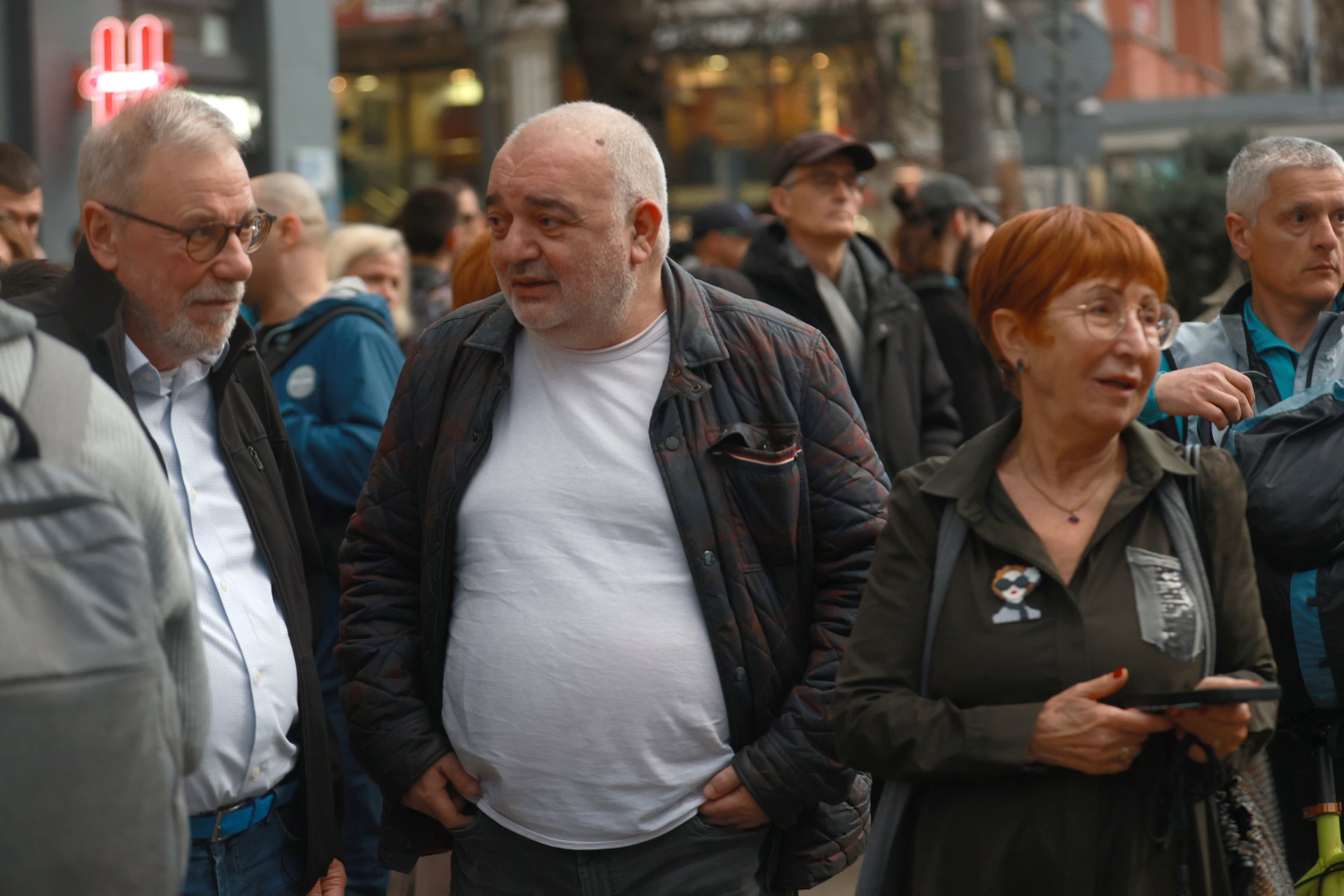 Протестът в София