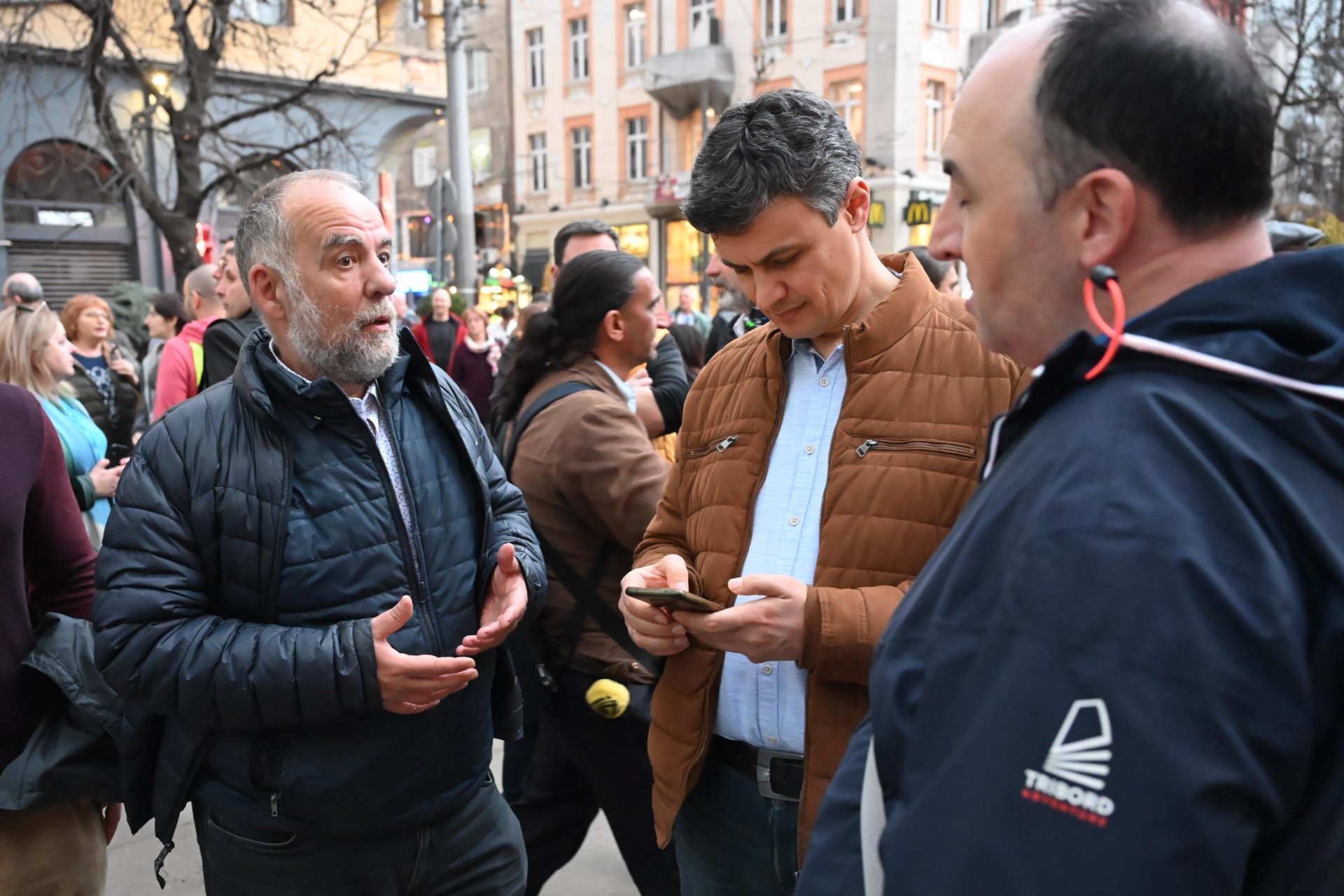 Протестът в София