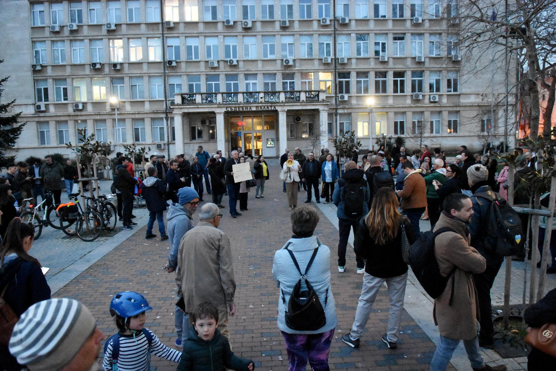 Протестът във Варна