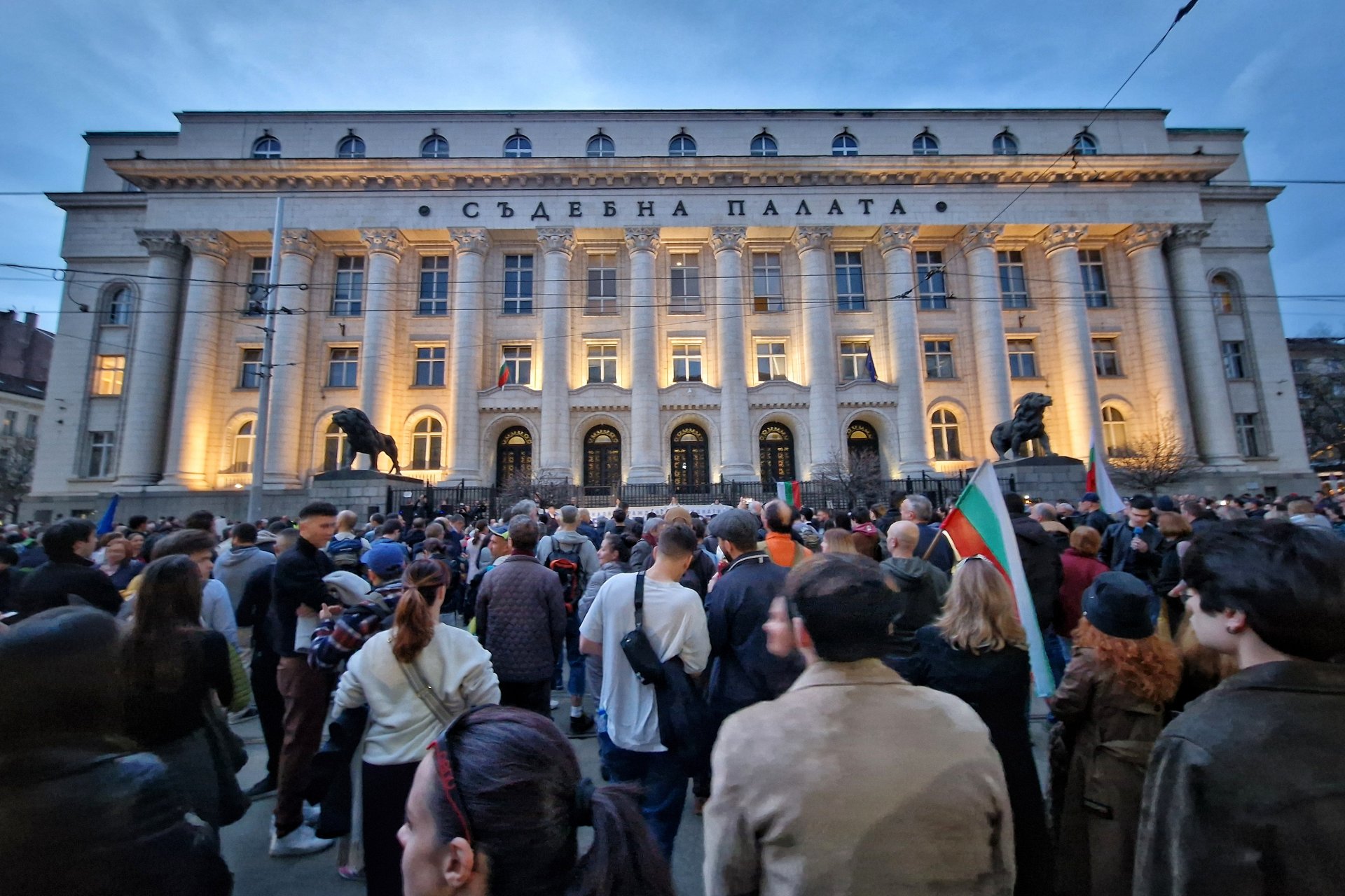 Протестът в София