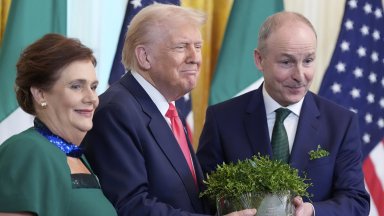 Американският президент Доналд Тръмп обвини Ирландия в кражба на американската