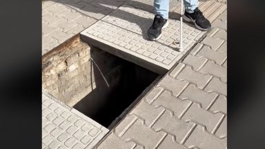 Незрящ мъж падна в отворена шахта в столичния жк Красна поляна