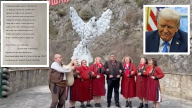 Дългогодишният кмет на родопското село Забърдо Валентин Черпоков написа песен за американския