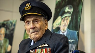 Последният оцелял пилот от Битката за Британия Джон Пади