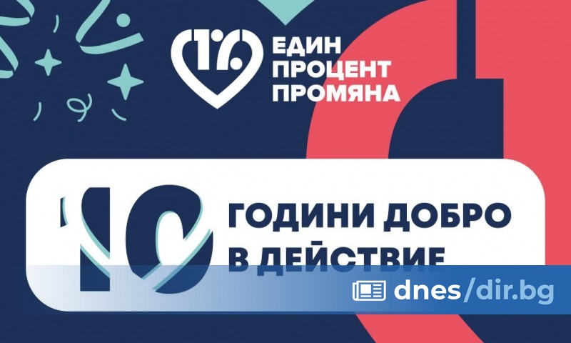 През последните 10 години Един Процент Промяна постави основите на