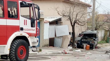 Газов котел за отопление на къща се е взривил в
