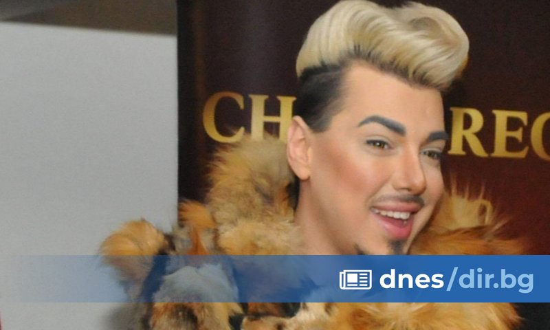 Полулярният гримьор и участник в риалити предавания Валентин Кулагин от