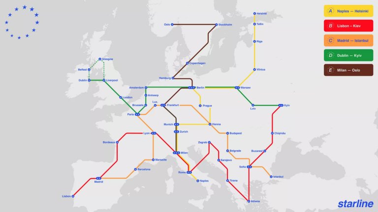 Революционен проект: Може ли метро да свърже цяла Европа до 2040 г.?