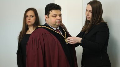 Орлин Колев който беше избран за конституционен съдия от квотата