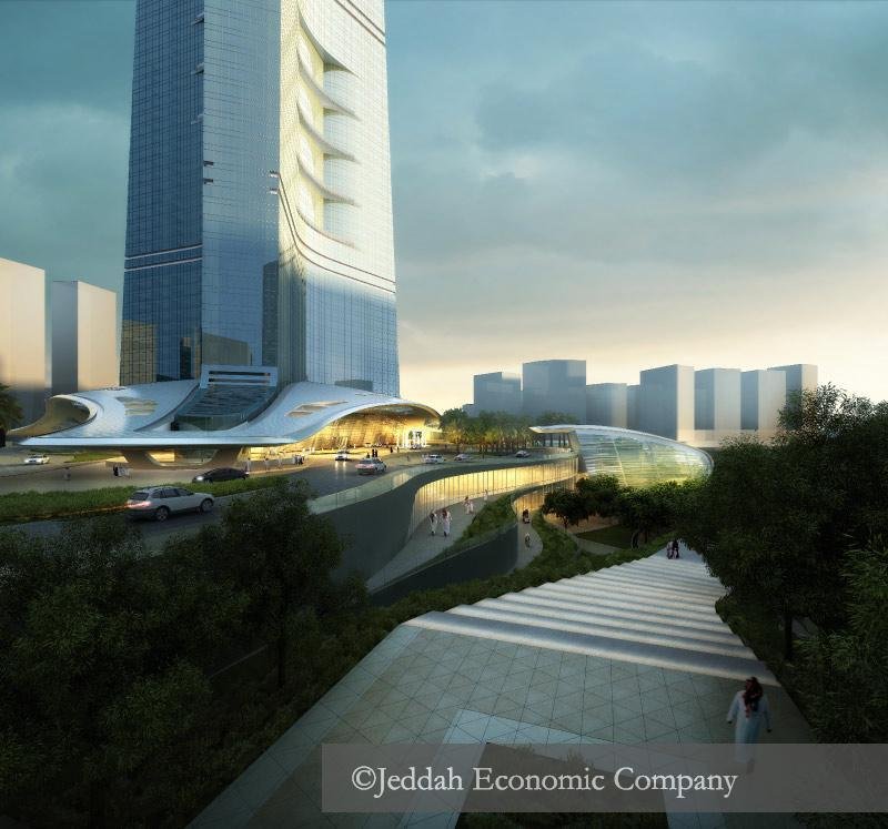 JEC Tower и алеите под нея