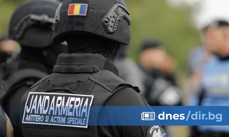 Полицията в югоизточния румънски град Урзичени, окръг Яломица, извърши днес