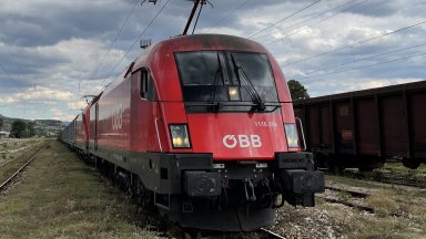 Национална компания Железопътна инфраструктура извърши успешно скоростни тестове по новоизградената