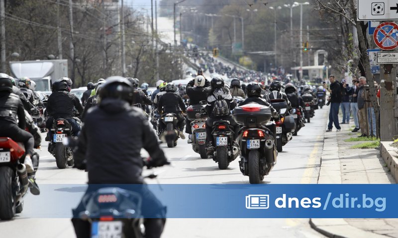 С рев на мотори и рок музика в София бе