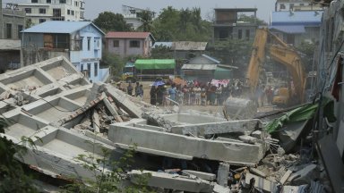 Броят за загиналите в катастрофалното земетресение в Мианма нарасна на