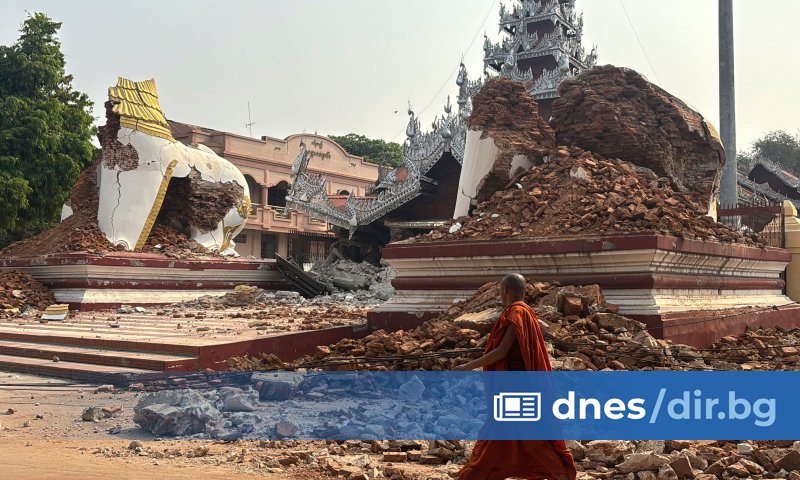 Над 3000 души са загинали в Мианма след с магнитуд