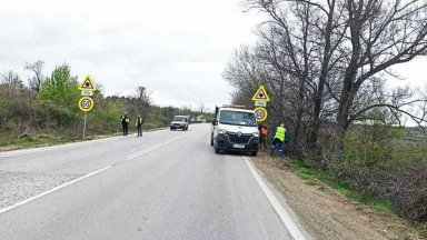 До 60 км ч е намалена скоростта на движение в участъка