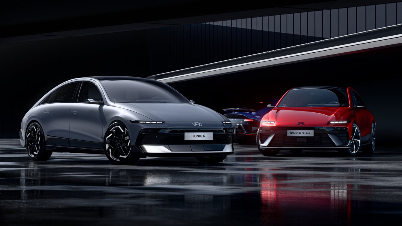 Hyundai представи новите модели IONIQ 6 и IONIQ 6 N Line