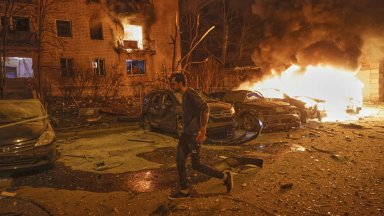 Руски дронове снощи атакуваха втория по големина град в Украйна